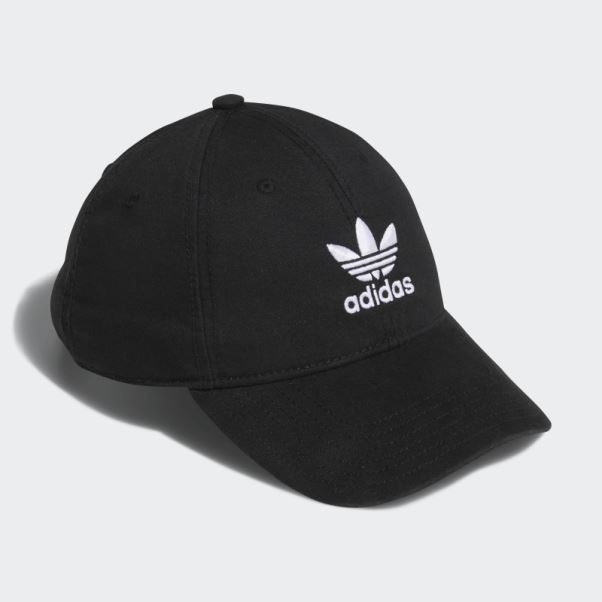 Chapeau Strap-back Décontracté Noir Adidas