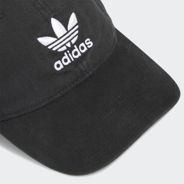 Chapeau Strap-back Décontracté Noir Adidas