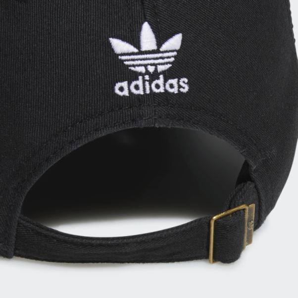 Chapeau Strap-back Décontracté Noir Adidas