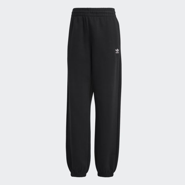Pantalon De Jogging En Polaire Adidas Essentials Noir