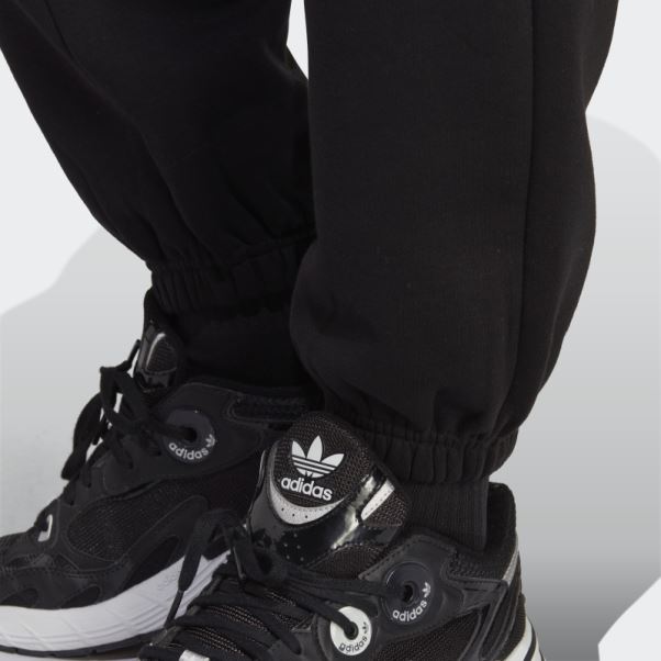 Pantalon De Jogging En Polaire Adidas Essentials Noir