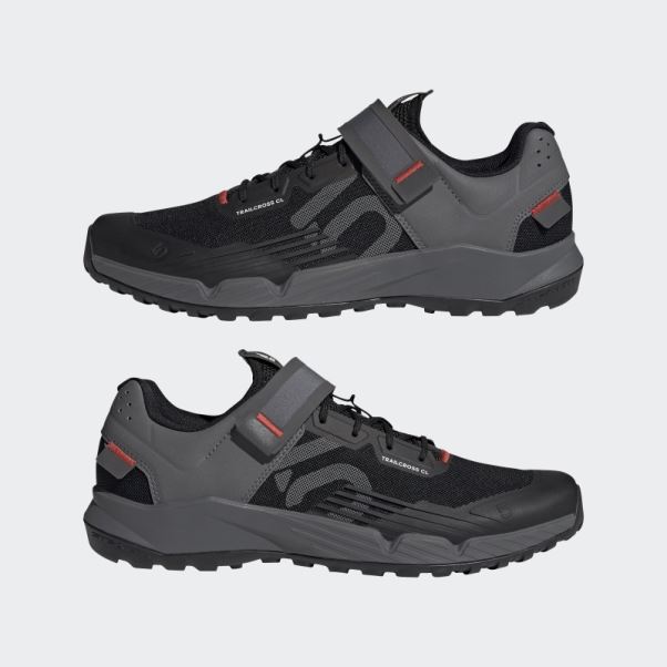 Adidas Five Ten Trailcross Clip-in Chaussures De Vélo De Montagne Rouge