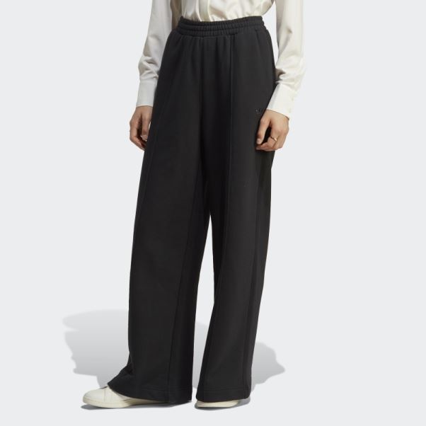 Adidas Pantalon De Jogging Nervuré Premium Essentials Noir