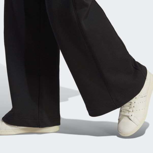 Adidas Pantalon De Jogging Nervuré Premium Essentials Noir