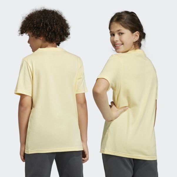 Adicolor T-shirt Jaune Adidas