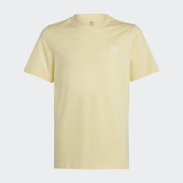 Adicolor T-shirt Jaune Adidas