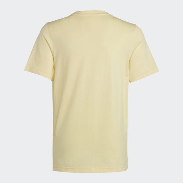 Adicolor T-shirt Jaune Adidas