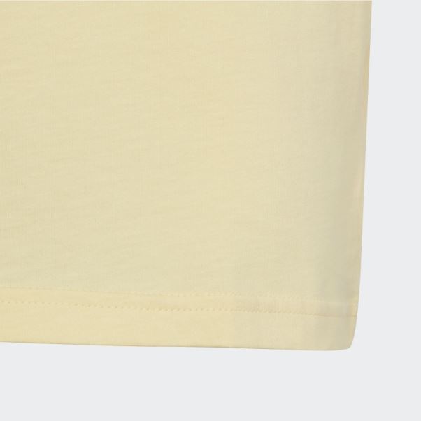 Adicolor T-shirt Jaune Adidas