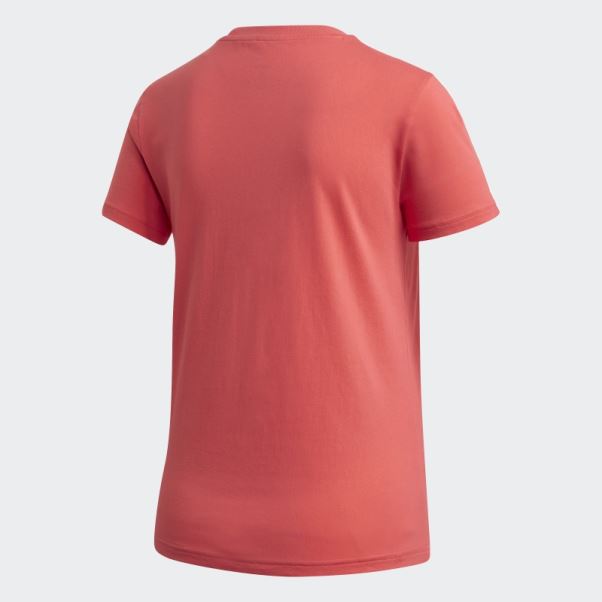 T-shirt Essentiel à 3 Bandes Adidas Core Rose