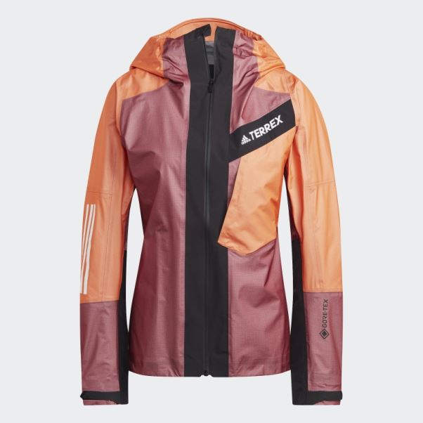 Adidas Veste Techrock Light Gore-tex Rouge