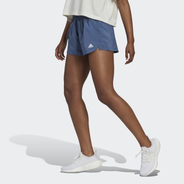 Short Pacer Perforé Acier Adidas