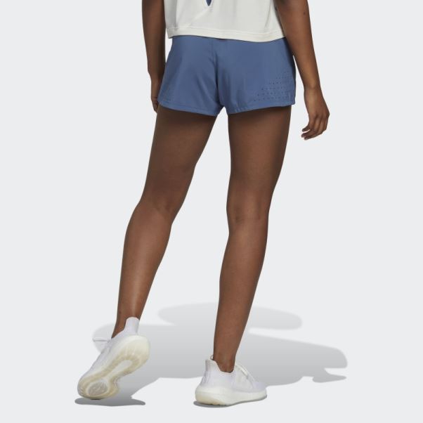 Short Pacer Perforé Acier Adidas