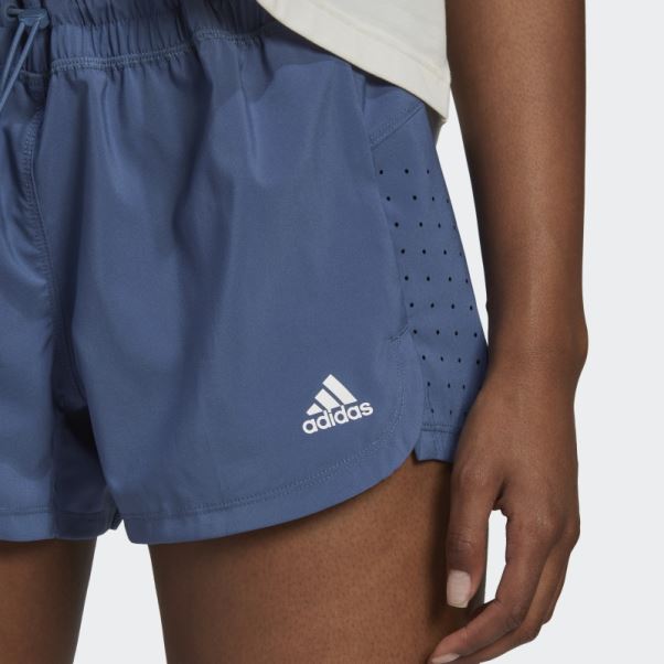 Short Pacer Perforé Acier Adidas