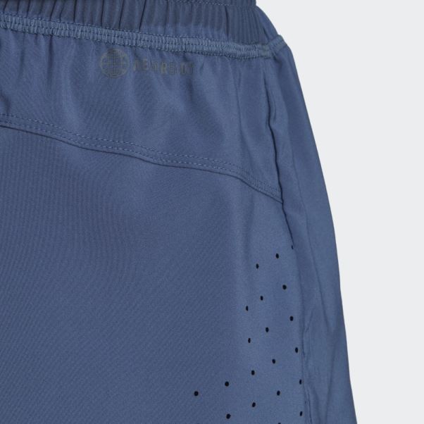 Short Pacer Perforé Acier Adidas