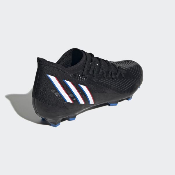 Adidas Predator Edge.3 Chaussures De Football Pour Terrain Sec Noir