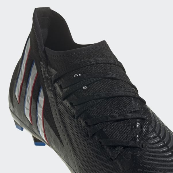 Adidas Predator Edge.3 Chaussures De Football Pour Terrain Sec Noir