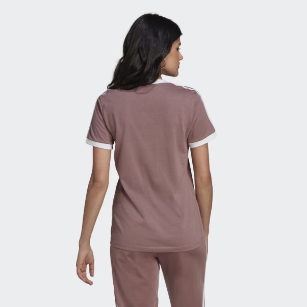 Adidas Adicolor Classics 3-stripes Tee Violet