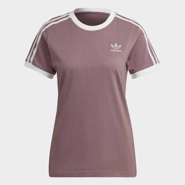 Adidas Adicolor Classics 3-stripes Tee Violet