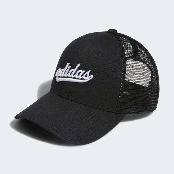 Casquette De Camionneur En Maille Adidas Noir