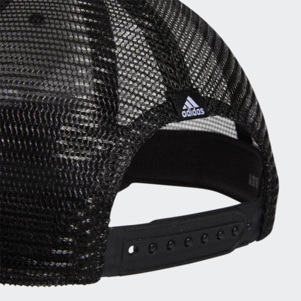 Casquette De Camionneur En Maille Adidas Noir