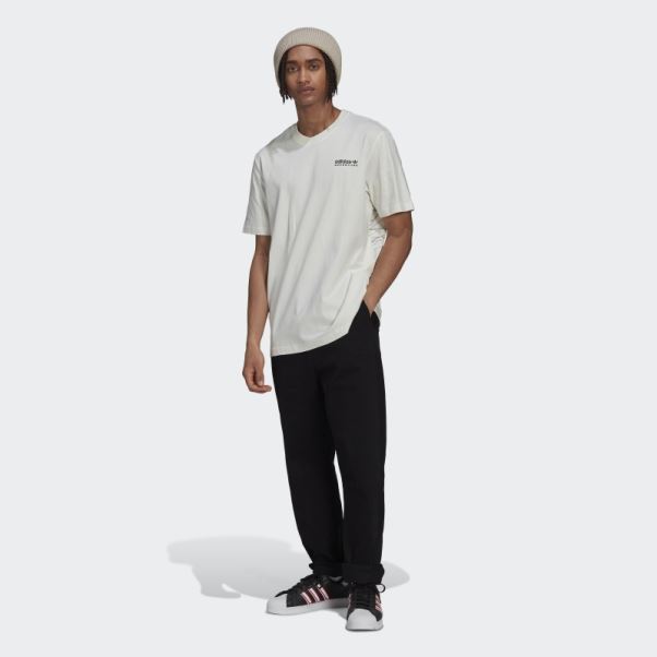 Adidas Aventure Montagne Dos T-shirt Blanc Chaud