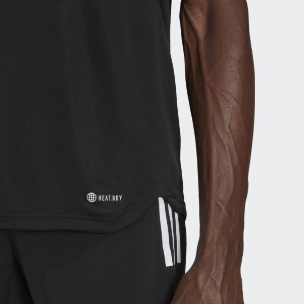 Maillot Tiro 23 Pro Heat.rdy Noir Adidas