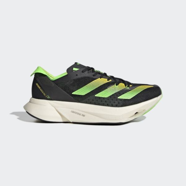 Chaussures Adidas Adizero Adios Pro 3 Vertes