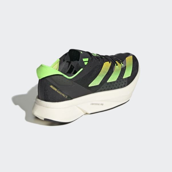 Chaussures Adidas Adizero Adios Pro 3 Vertes