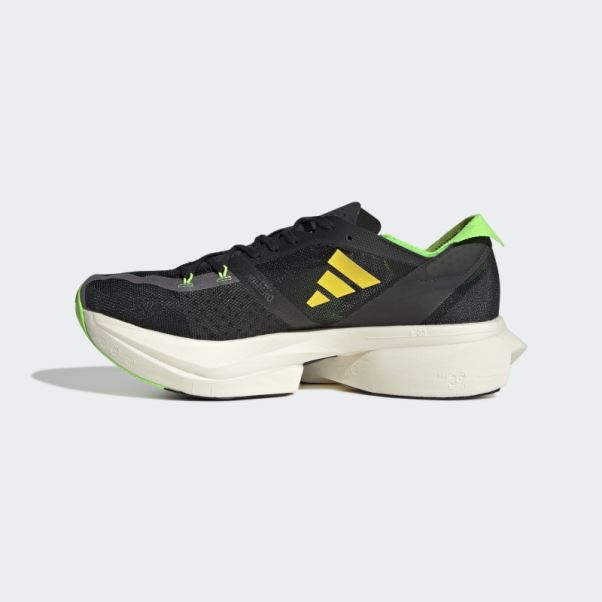 Chaussures Adidas Adizero Adios Pro 3 Vertes
