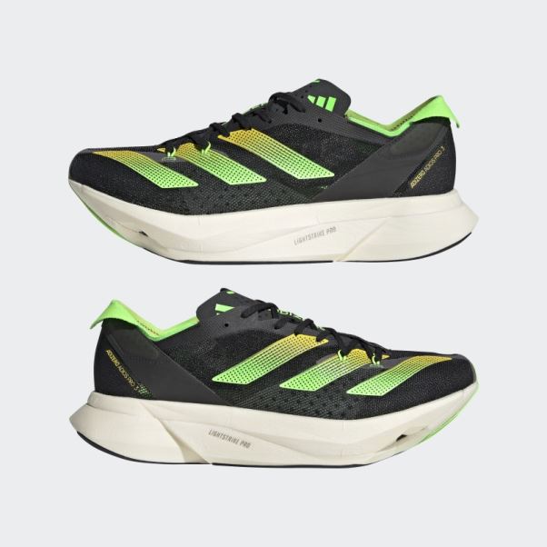 Chaussures Adidas Adizero Adios Pro 3 Vertes