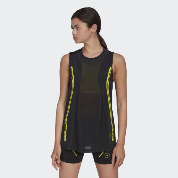 Adidas By Stella Mccartney Truepace Débardeur Noir