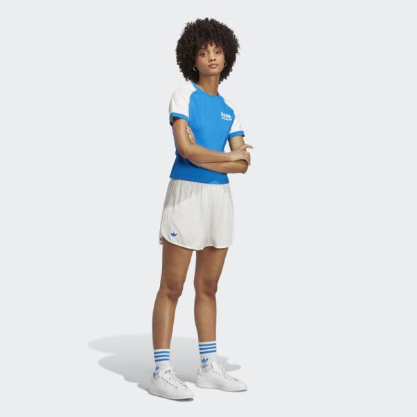 Tee Shirt Version Club Bleu Oiseau Bleu Adidas