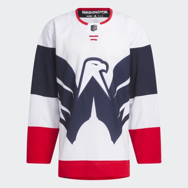 Maillot Blanc Adidas Capitals Stadium Series