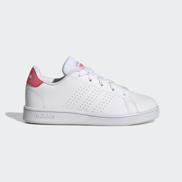 Adidas Chaussures De Sport à Lacets Blanches