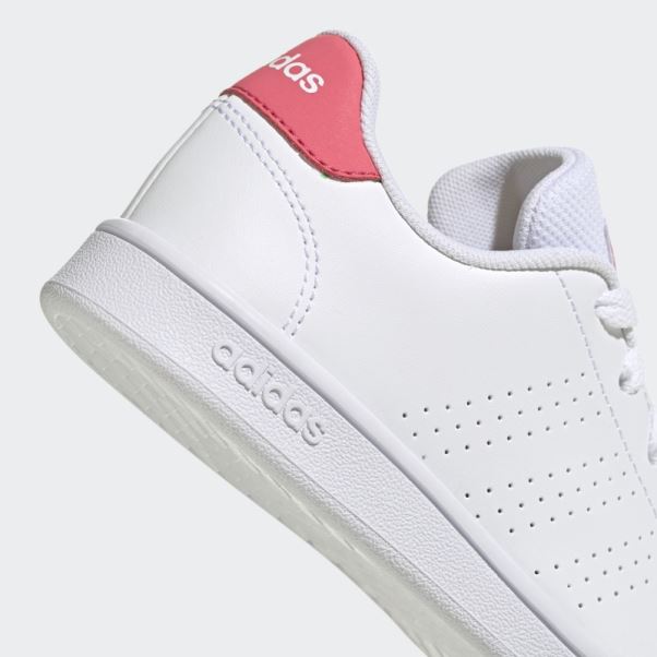 Adidas Chaussures De Sport à Lacets Blanches