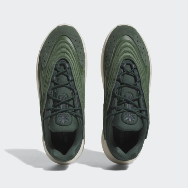 Chaussures Adidas Ozelia Vertes