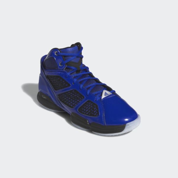 Chaussure De Basketball Adidas Adizero Rose 1.5 Restomod Bleu Royal