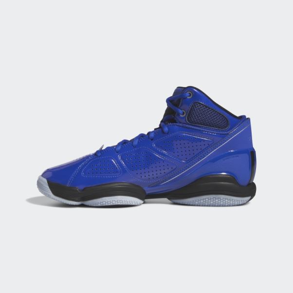 Chaussure De Basketball Adidas Adizero Rose 1.5 Restomod Bleu Royal