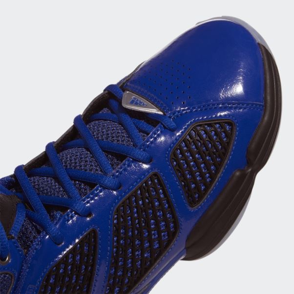 Chaussure De Basketball Adidas Adizero Rose 1.5 Restomod Bleu Royal