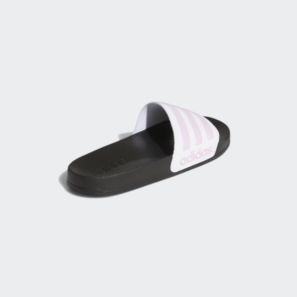 Claquettes De Douche Adidas Adilette Blanches