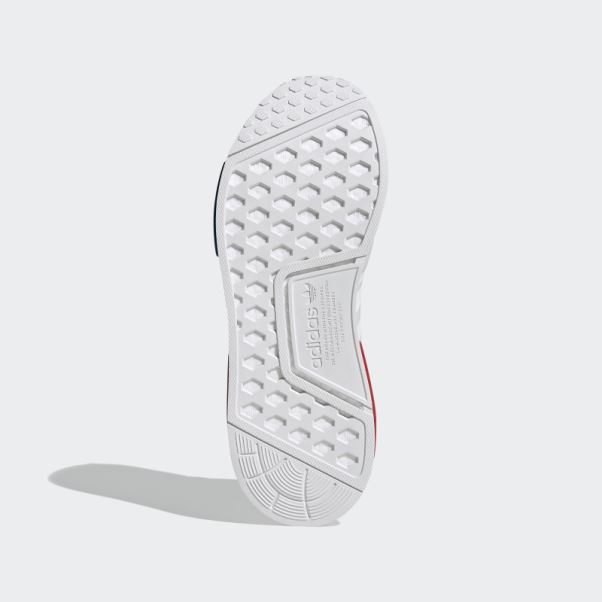Chaussures Adidas Nmd-r1 Blanc Chaud