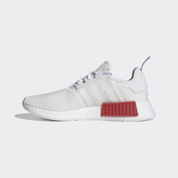 Chaussures Adidas Nmd-r1 Blanc Chaud