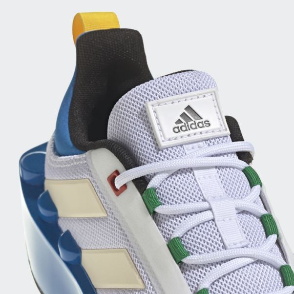 Adidas X Lego Tech Rnr Chaussures Blanc