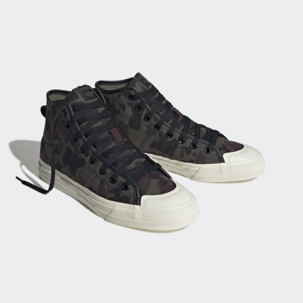 Chaussure Adidas Nizza Hi Rf Olive