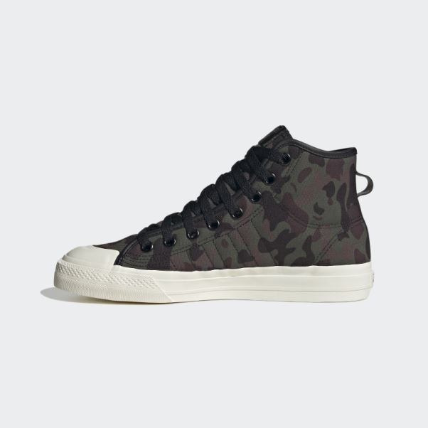 Chaussure Adidas Nizza Hi Rf Olive