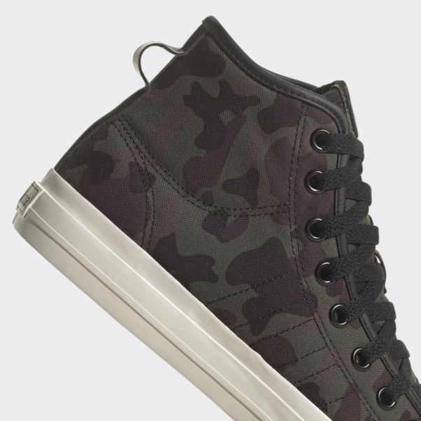 Chaussure Adidas Nizza Hi Rf Olive