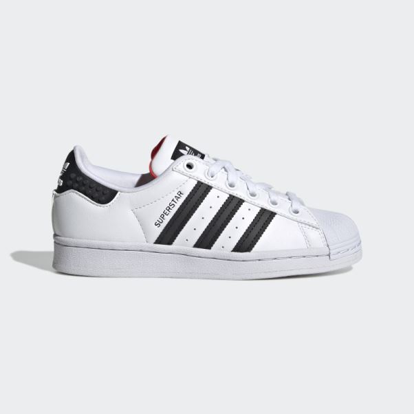 Adidas X Lego Superstar Blanche
