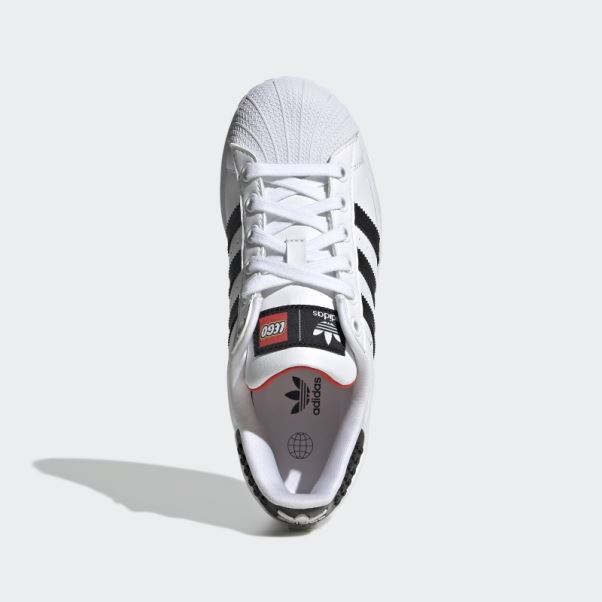 Adidas X Lego Superstar Blanche
