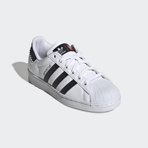 Adidas X Lego Superstar Blanche