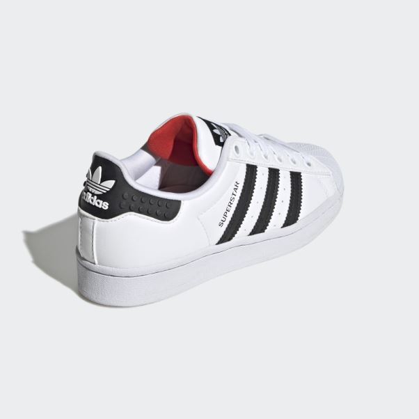 Adidas X Lego Superstar Blanche